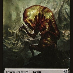 Faerie Rogue // Germ Double-Sided Token [Zendikar Rising Commander Tokens]