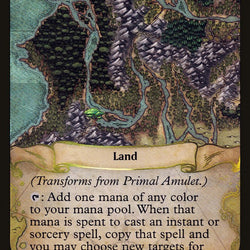 Primal Amulet // Primal Wellspring (Buy-A-Box) [Ixalan Treasure Chest]