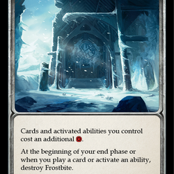 Frostbite [EVR197] (Everfest)  1st Edition Rainbow Foil