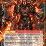 Swordsman of Fire // Dimension Brigade's Leader, Adelbert (ENW-031) [Echoes of the New World]