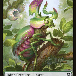 Cat // Insect Double-Sided Token [Zendikar Rising Tokens]