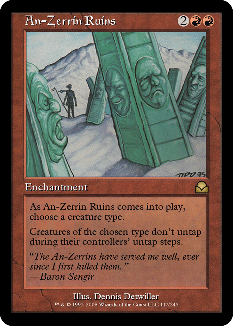 An-Zerrin Ruins (ME2-117) [Masters Edition II] Foil