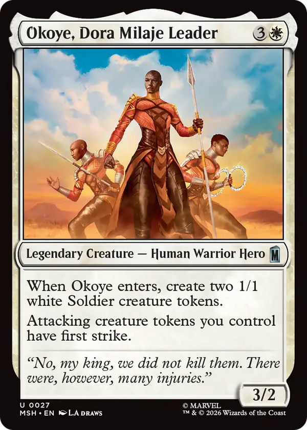 Okoye, Dora Milaje Leader [Marvel Super Heroes]