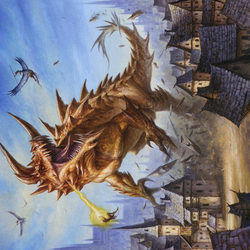 The Tarrasque // Tarrasque (AAFR-019) (Borderless) [Adventures in the Forgotten Realms Art Series] Foil