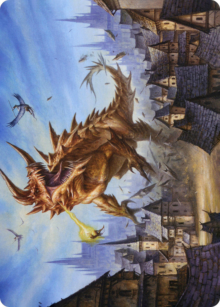 The Tarrasque // Tarrasque (AAFR-019) (Borderless) [Adventures in the Forgotten Realms Art Series] Foil