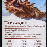 The Tarrasque // Tarrasque (AAFR-019) (Borderless) [Adventures in the Forgotten Realms Art Series] Foil