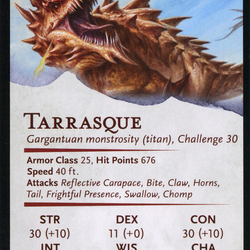 The Tarrasque // Tarrasque (AAFR-019) (Borderless) [Adventures in the Forgotten Realms Art Series] Foil