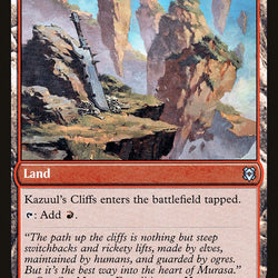 Kazuul's Fury // Kazuul's Cliffs [Zendikar Rising]