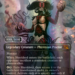 Sheoldred // The True Scriptures (Serialized) [March of the Machine]