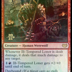 Ill-Tempered Loner // Howlpack Avenger [Innistrad: Crimson Vow Prerelease Promos]