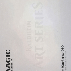 Vega, the Watcher // Vega, the Watcher (ASKHM-081) (Borderless) [Art Series: Kaldheim] Foil