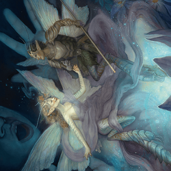 Faebloom Trick // Faebloom Trick (AFDN-006) (Borderless) [Foundations Art Series]