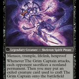 Throne of the Grim Captain // The Grim Captain [The Lost Caverns of Ixalan Prerelease Cards]