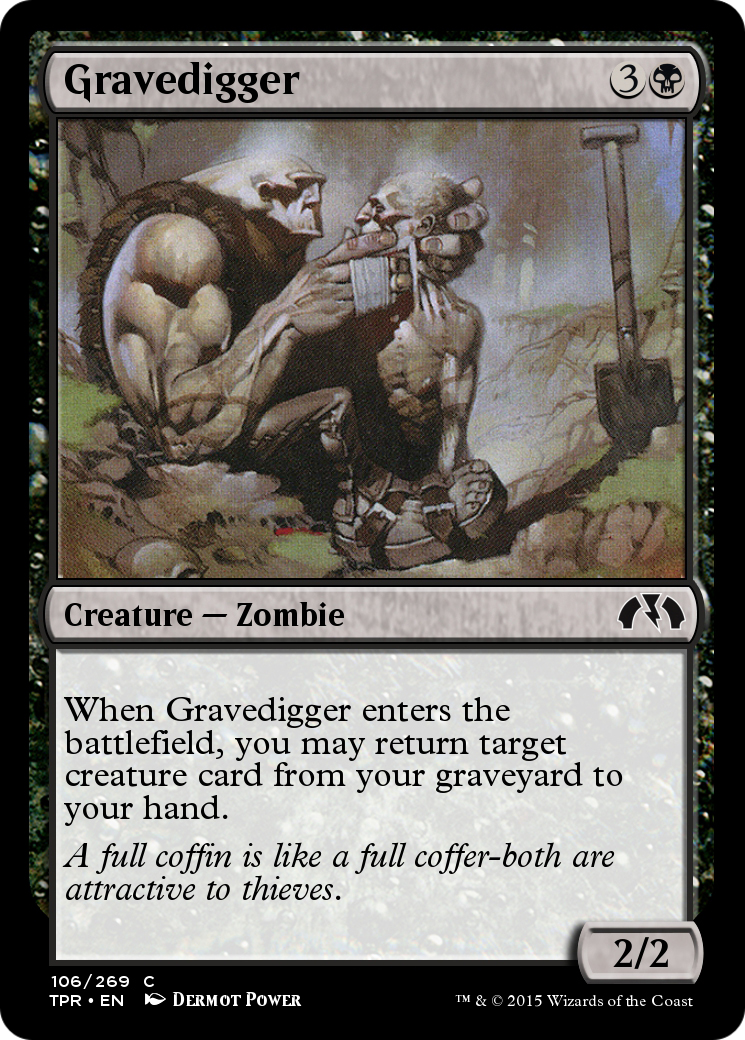 Gravedigger (TPR-106) [Tempest Remastered] Foil
