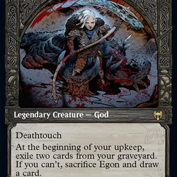 Egon, God of Death // Throne of Death (Showcase) [Kaldheim]
