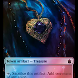 Alien // Treasure (0061) Double-Sided Token (Surge Foil) [Doctor Who Tokens]
