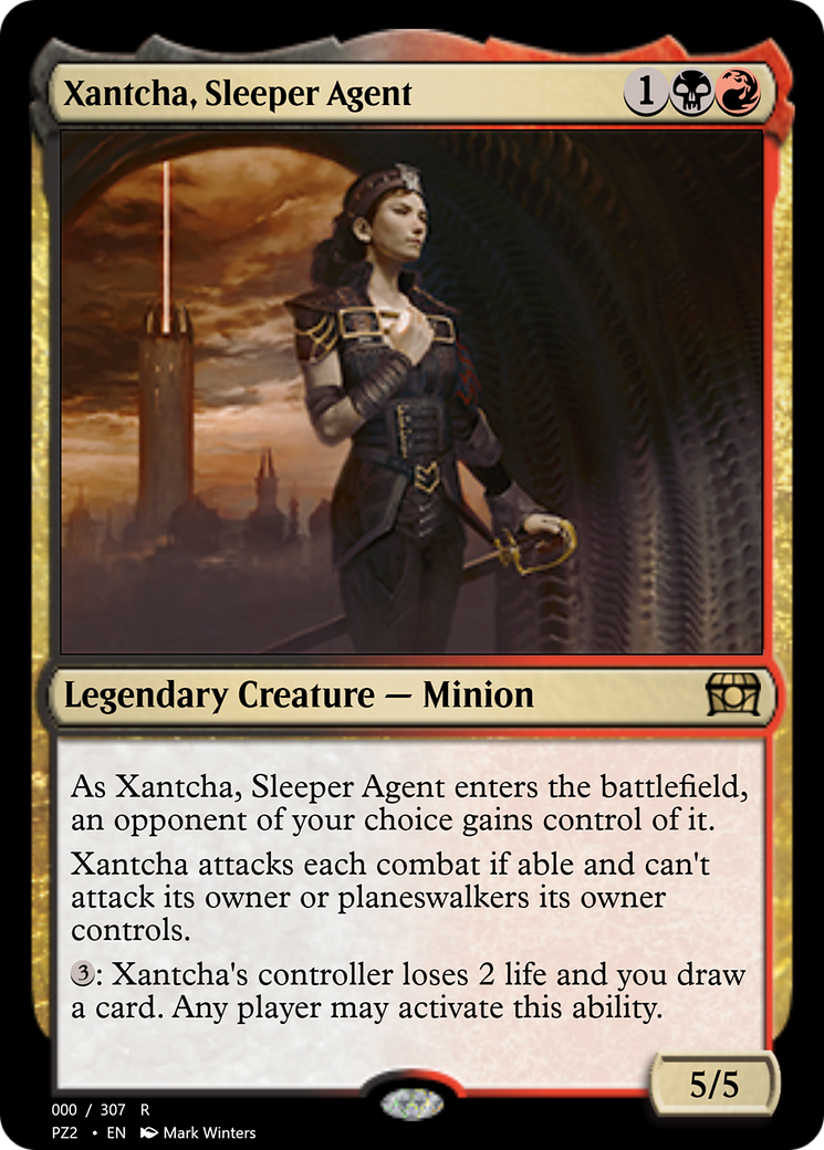 Xantcha, Sleeper Agent (PZ2-70719) [Treasure Chest] Foil