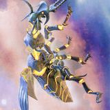 Zabaz, the Glimmerwasp // Zabaz, the Glimmerwasp (AMH2-065) (Borderless) [Modern Horizons 2 Art Series] Foil