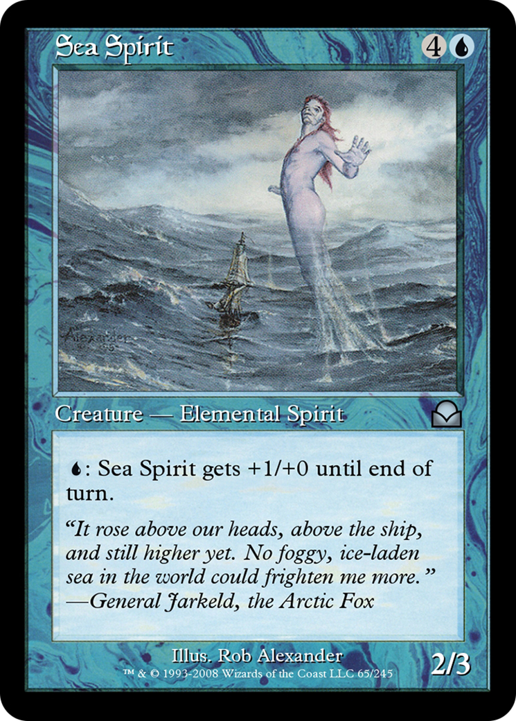 Sea Spirit (ME2-065) [Masters Edition II] Foil