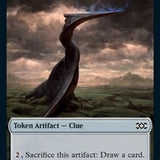 Clue // Germ Double-Sided Token [Double Masters Tokens]