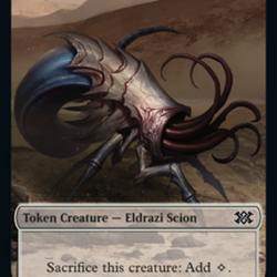 Spider // Eldrazi Scion Double-Sided Token [Double Masters 2022 Tokens]
