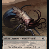 Faerie Rogue // Eldrazi Scion Double-Sided Token [Double Masters 2022 Tokens]