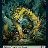 Beast (007) // Spider Double-Sided Token [Innistrad: Midnight Hunt Commander Tokens]