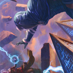 Nahiri's Binding // Nahiri's Binding (AZNR-042) (Borderless) [Zendikar Rising Art Series] Foil