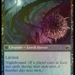 Curse of Leeches // Leeching Lurker [Innistrad: Midnight Hunt Prerelease Promos]