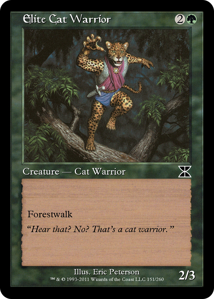 Elite Cat Warrior (ME4-151) [Masters Edition IV]