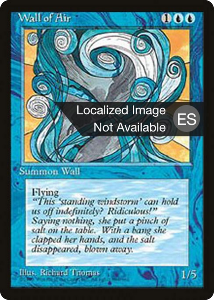 Wall of Air [Fourth Edition Foreign Black Border]