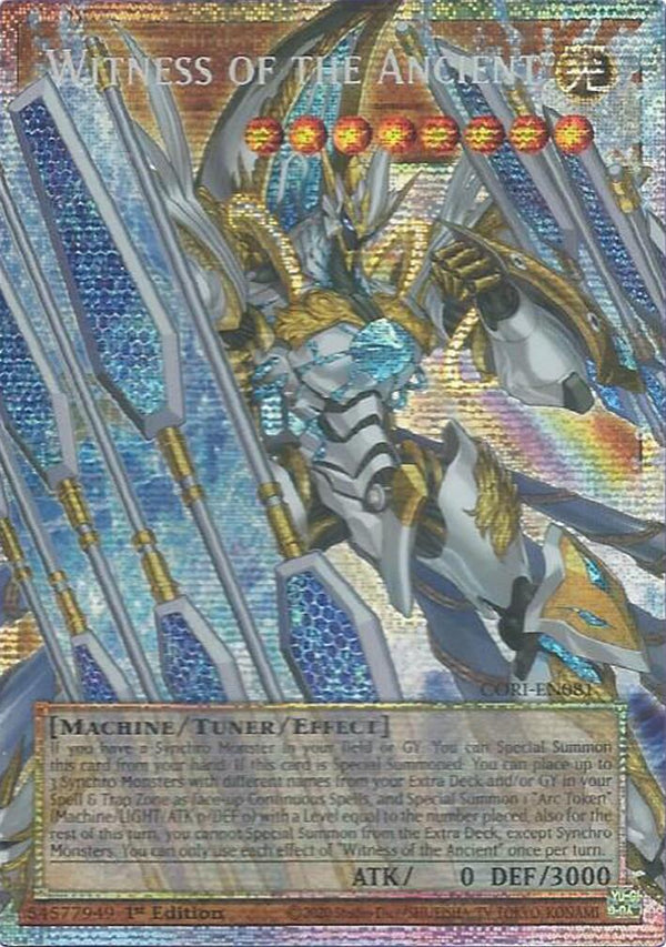 Witness of the Ancient (Starlight Rare) [CORI-EN081] Starlight Rare