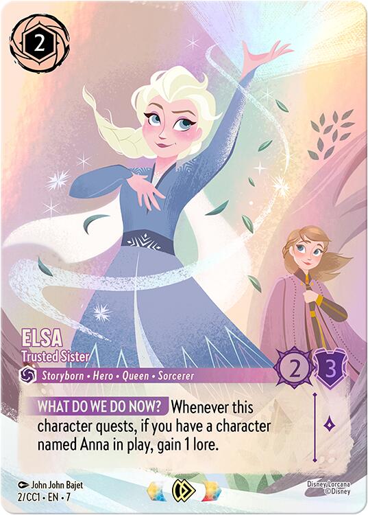 Elsa - Trusted Sister (2) [Promo Cards]