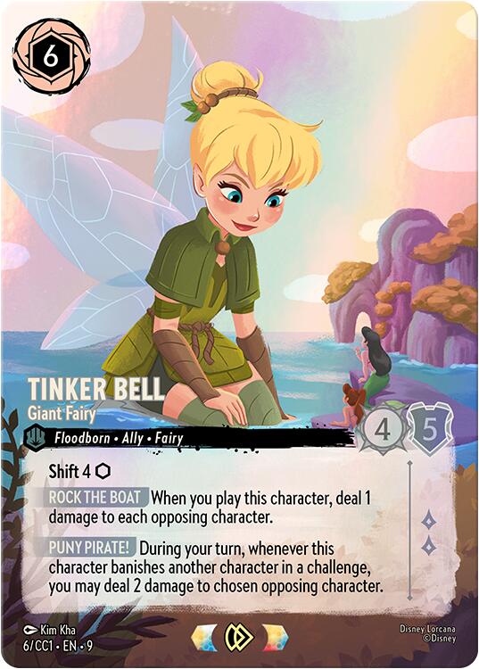 Tinker Bell - Giant Fairy (6/CC1) (6) [Promo Cards]