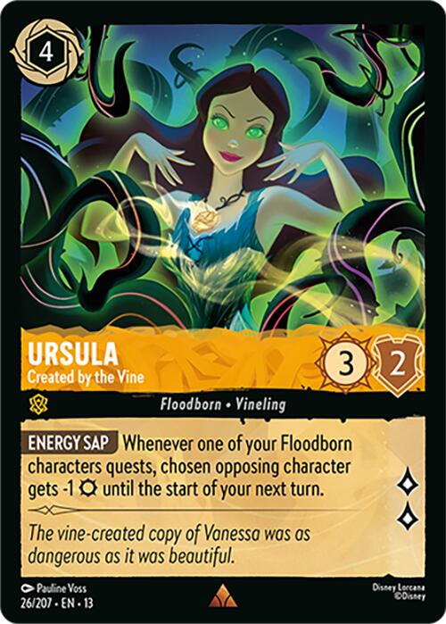 Ursula - Created by the Vine (26/207) [Attack of the Vine!]
