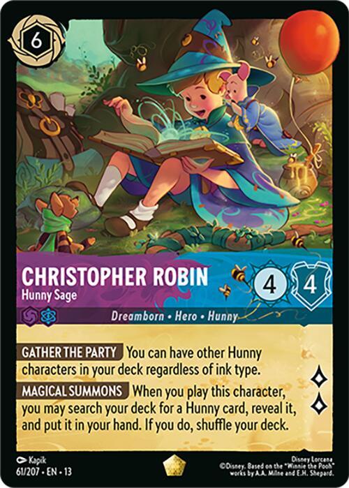 Christopher Robin - Hunny Sage (61/207) [Attack of the Vine!]