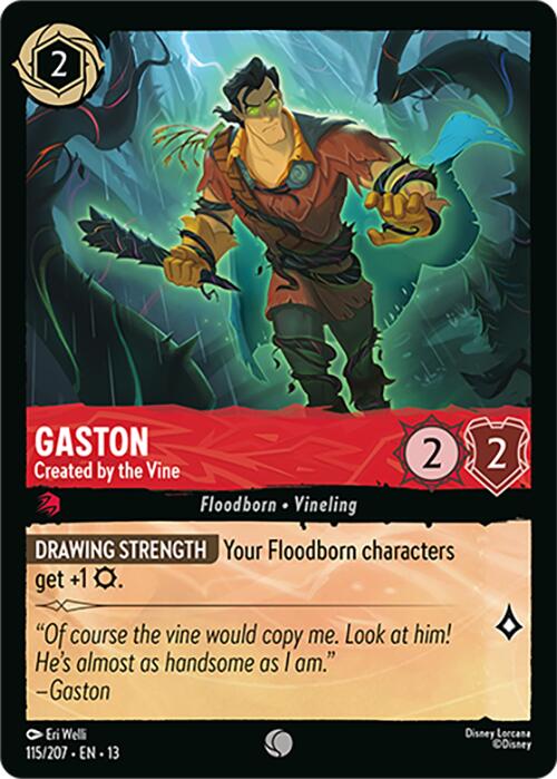 Gaston - Created by the Vine (115/207) [Attack of the Vine!]