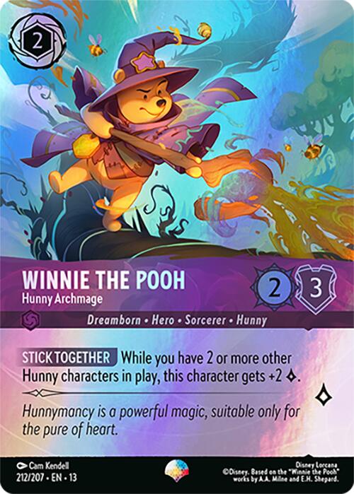 Winnie the Pooh - Hunny Archmage (Epic) (212/207) [Attack of the Vine!]