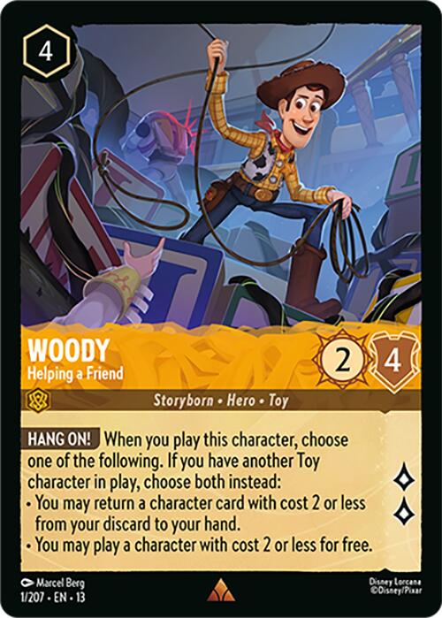 Woody - Helping a Friend (1/207) [Attack of the Vine!]