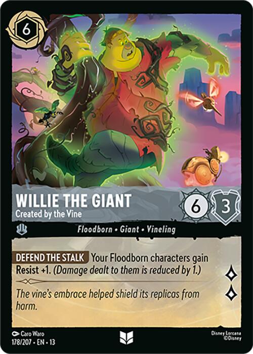 Willie the Giant - Created by the Vine (178/207) [Attack of the Vine!]