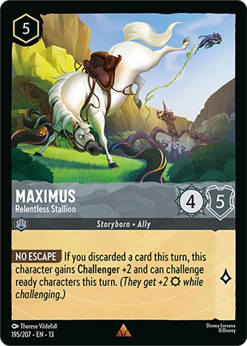 Maximus - Relentless Stallion (195/207) [Attack of the Vine!]