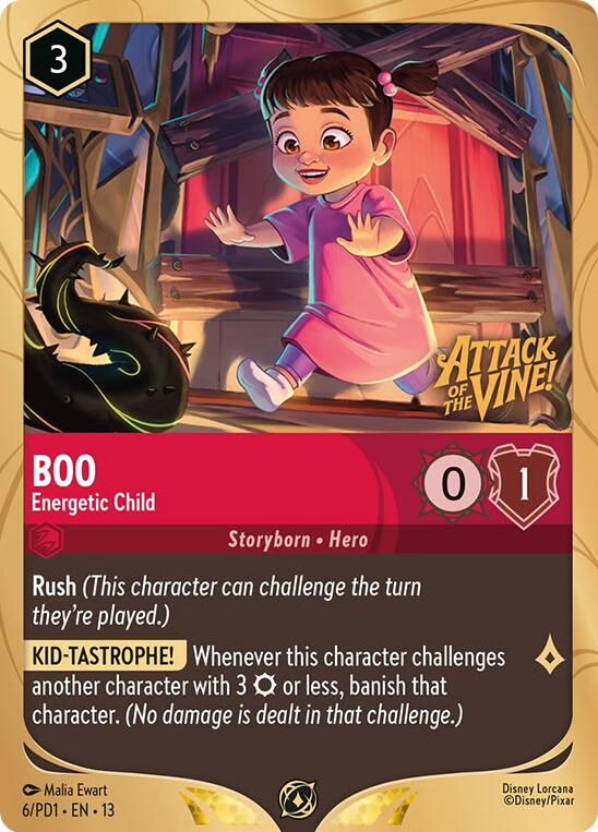 Boo - Energetic Child (6) [Promo Cards]