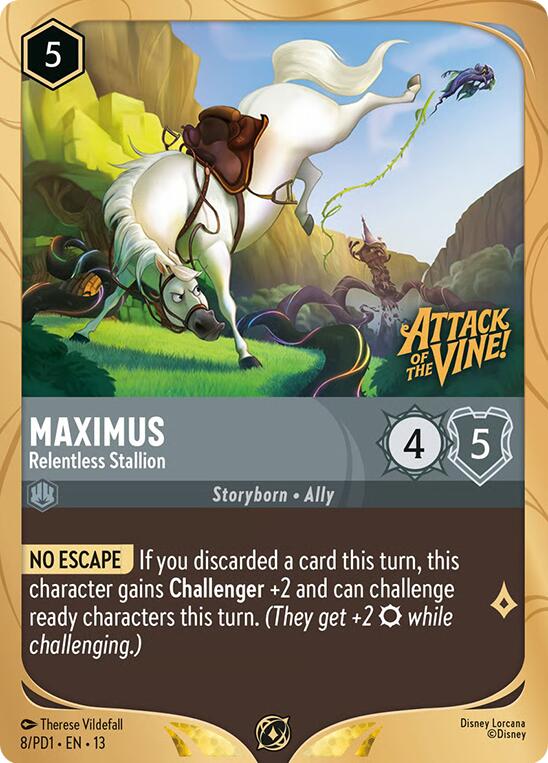 Maximus - Relentless Stallion (8) [Promo Cards]