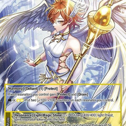Clumsy Devotee, Saint Iris // Saint Iris, Battle Cleric (AVL-009 JR) [Attack on Velmardia]