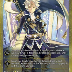 Divine Custodian, Sol // Sol, Angel of Divine Virtue (AVL-011 JR) [Attack on Velmardia]