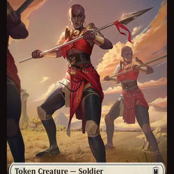 Soldier // Insect Double-Sided Token [Marvel Super Heroes Tokens]
