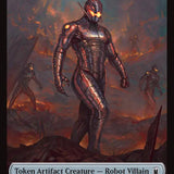 Hero // Robot Villain Double-Sided Token [Marvel Super Heroes Tokens]
