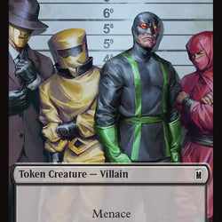 Villain // Treasure Double-Sided Token [Marvel Super Heroes Tokens]