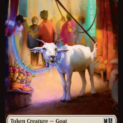 Goat // Construct Double-Sided Token [Marvel Super Heroes Commander Tokens]
