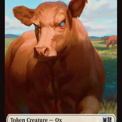 Ox // Vibranium Double-Sided Token [Marvel Super Heroes Commander Tokens]